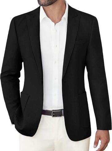 COOFANDY Men's Casual Blazer Suit Jackets Slim Fit One Button Sports Coat with Pockets in Saudi Arabia