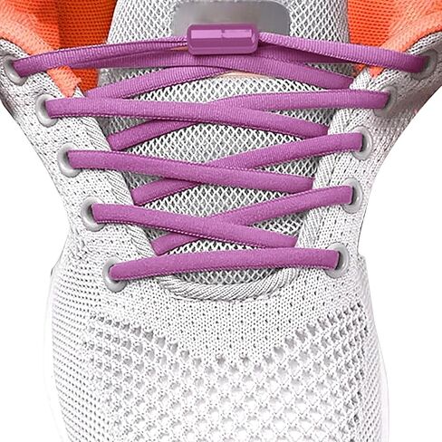 No Tie Shoelaces for Adults and Kids - Elastic Shoe Laces, Lock Laces, Tieless Shoelaces. in Saudi Arabia
