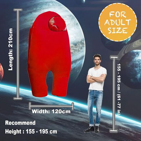 FANFX Inflatable Astronaut space Costume Inflatable costume Full Body Suit Halloween Cosplay Costumes in Kuwait