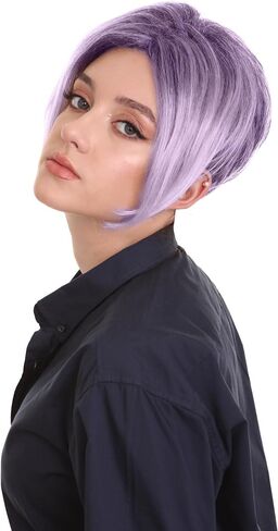 Women's Classic Karen, Minivan Mom Pixie Meme Cut Wig, Premium Halloween Synthetic Fiber Wig - Light Brown & Blonde in Kuwait