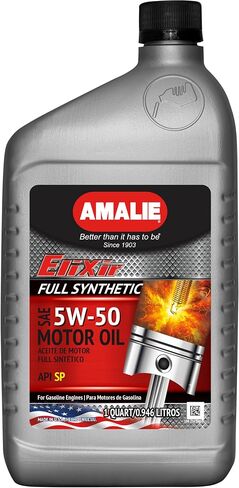 زيت المحرك الاصطناعي بالكامل AMALIE Elixir 0W-40 (160-65776-56) زجاجة سعة 1 لتر، عبوة من 12 قطعة in Saudi Arabia