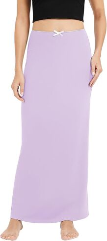Urban CoCo Women's Elastic Waist Long Maxi Skirt Flowy Summer Beach Skirt for Vacation in Kuwait