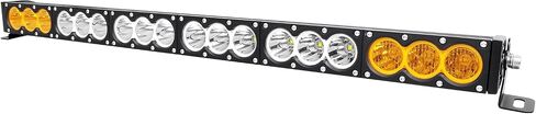 SKYWORLD 49inch Amber&White Fog Light 270W Led Bar 4x4 with 12v Wiring Harness Kit, Led Light Bar for Offroad Vehicles Car Trucks ATV UTV SUV in Saudi Arabia