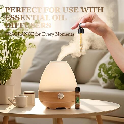 Peppermint Essential Oil 10ML - 100% Pure and Natural Therapeutic Grade Oils for Aromatherapy Diffuser - 0.34 Fl Oz/Peppermint in Saudi Arabia