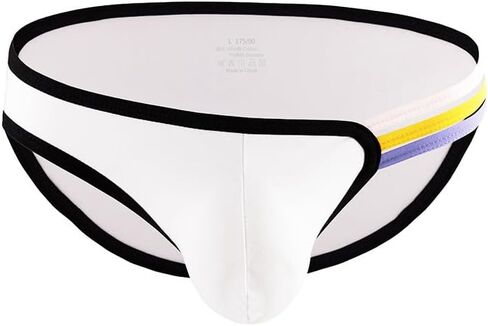 Meshal Men's Sexy Low-Rise Cotton Bikini Briefs Lightweight Soft Lingerie Underwear in Saudi Arabia