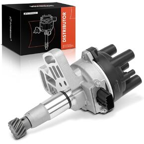 A-Premium Ignition Distributor with Cap and Rotor Compatible with Mazda MPV 1991-1994, B2600 1990-1993, 2.6L
