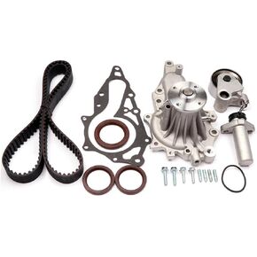 Timing Belt Kit w/Water Pump Fit for Lexus for IS300 3.0L 2001-2005 for Lexus for GS300 3.0L 1998-2005 Replace Timing Belt OEM - TS26215 in Kuwait
