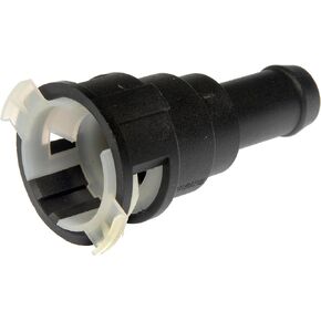 Dorman 800-404 Heater Hose Connector Compatible with Select Ford / Lincoln Models,Black and white, 1 Count (Pack of 1)