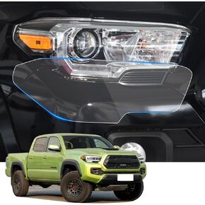 Car Headlight Protection Film for Toyota Tacoma 2016 2017 2018 2019 2020 2021 2022 2023 Auto Accessories Lucency Vinyl Exterior Decoration Self Adhesive Sheet Sticker Cover Tint Tail Light