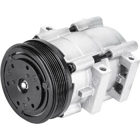 AC Compressor with A/C Clutch for Ford Contour 2.5L 1995-2000, Escape 3.0L 2001-2007, Mazda Tribute 3.0L 2001-2006, Mercury Cougar 2.5L 1999-2002, Mariner 3.0L 2005-2007, Mystique 2.5L 1995-2000