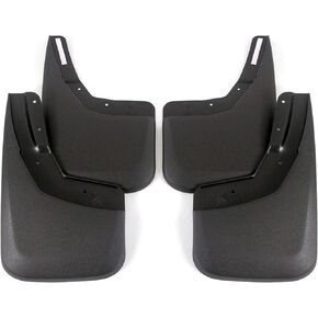 Red Hound Auto Premium Heavy Duty Molded Compatible with Chevrolet Silverado 1500 (2014-2018 & 2019 1500LD), 2500 3500 (2015-2018) Splash Mud Flaps Guards Front & Rear 4 Piece Set