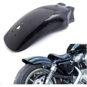 Metal Motorcycle Rear Fender Mudguard Guard Wheel Cover for Harley Honda Suzuki Kawasaki Yamaha Black