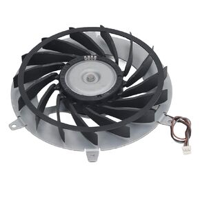 15 Blades Cooling Fan Replacement 12V 2.65A Internal Cooling Cooler Fan Game Console Internal Heat Dissipation Fan for PS3