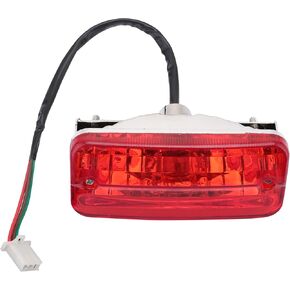 WOOSTAR 3 Wire Rear Brake LED Tail Light Replacement for 50cc 70cc 90cc 110cc 125cc 150cc Motorcycle Scooters ATV 4 Wheeler Quad Bike Moped Bicycle in Saudi Arabia