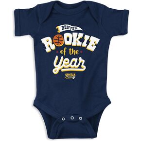 Rookie of The Year Baby Apparel for Denver Basketball Fans (NB-7T)