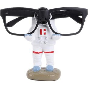 Fun Eyeglass Holder Display Stands - Home Office Decorative Glasses Accessories (Astronaut)