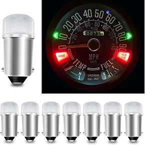 Keiurot عداد السرعة العنقودية LED التحديثية لمبة عدة استبدال لمبة Led يناسب جيب CJ5 CJ7 CJ8 التدافع