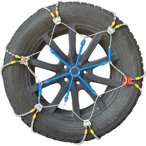 TireChain.com 275/40R21 سلاسل إطارات الكابلات - نمط قطري، تباع لكل زوج in Kuwait