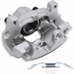 A-Premium Disc Brake Caliper Assembly with Bracket Compatible with Select Ford and Lincoln Models - Fusion 2015-2020 Front Right - MKZ 2013-2020 Front Left