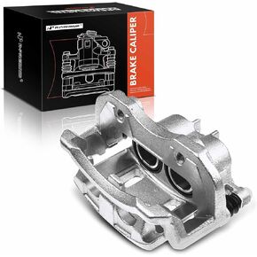 A-Premium Disc Brake Caliper Assembly with Bracket Compatible with Select Nissan and Infiniti Models - Pathfinder 1999-2004, QX4 1998-2003 - Front Right Passenger Side