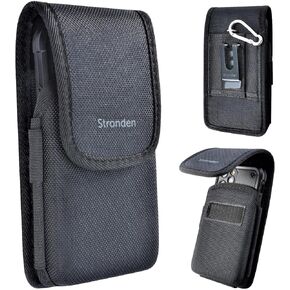 Stronden Heavy Duty Holster for Samsung Galaxy S24, S23, S22, S21, S20, S10 (NOT Plus), Google Pixel 8, 7a, 6a - Military Grade Nylon Tactical Rugged Pouch (Fits Otterbox Defender/Battery Case Only)