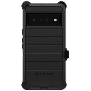 حافظة وحافظة OtterBox Defender PRO لهاتف Google Pixel 6 Pro - أسود