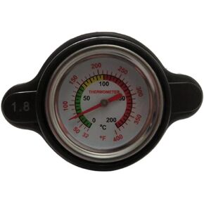 High Pressure Radiator Cap with Temperature Gauge 1.8 Bar for Yamaha Rhino 660 4x4 2004-2007