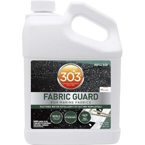 303 Marine Fabric Guard - For Marine Fabrics - Restores Lost Water Repellency To Factory New Levels - Repels Moisture And Stains, 1 Gallon, 4 Pack, 128 Fl. oz. (30674-4PK)