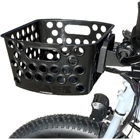 Bikase Ebike Basket Front mounting for Shopping, Commuting, Pet