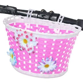 Bike Basket Kids,Bike Basket Front Basket Decoration, Kids Bicycle Accessories