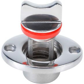 Boat Drain Plug Oval Garboard Stainless Steel for 1" Hole, Thread for 3/4" in Kuwait