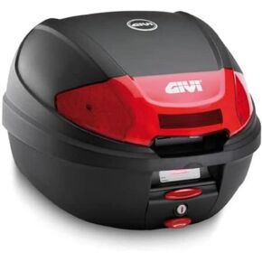 Givi E300N2 E300Monolock Topcase mit neuen Verschluss mit Platte Schwarz matt Oder Max Zuladung 3 kg