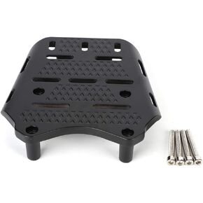 Motorcycle Rear Luggage Rack, Aluminum Alloy Rear Cargo Rack Holder Shelf Bracket for PCX 125 150 2014-2019, Black
