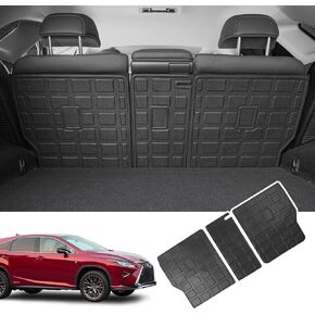 Xipoo Backrest Mat Compatible with 2016-2022 Lexus RX350 RX450H Rear Back Seat Protector TPE Material Cargo Liner Replacement for 2016-2022 Lexus RX350 RX450H Accessories (Backrest Mat)
