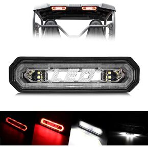 OPP ULITE UTV LED Chase Brake Tail Lights, 5 Function Chase Light Bar, Strobe/Courtesy/Reverse/Running/Brake for Polaris RZR Ranger Can Am Maverick X3