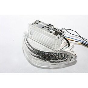 SMT- Custom Clear Lens Brake Tail Light with Integrated Turn Signals Indicators Compatible With Suzuki 1999-2007 Hayabusa GSXR1300 2003-2006 Katana 600/750 2003-2006 GSX-F 600/700 [B00XM7K1S4]