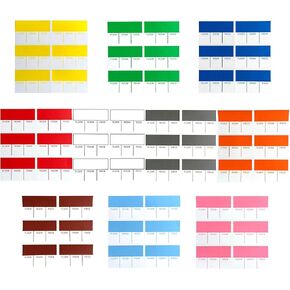 Color Coded Furniture Moving Labels, Moving Supplies Stickers 120 Count