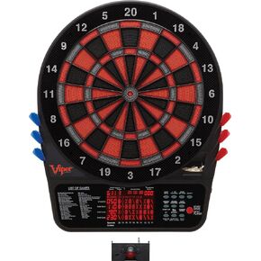 Viper 800 Electronic Dartboard, Extended Scoreboard For Spanish Cricket, Regulation Size for Tournament Play, Locking Segment Holes For Reduced Bounce Outs, Team Multiplayer for 16 Players in Kuwait