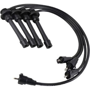 Ignition Spark Plug Wires 5mm (4PC Set) for 1997-2000 Toyota 4Runner, Tacoma - L4 Models