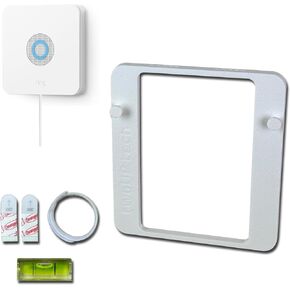 Slim Wall Mount for Ring Alarm Base Station Gen 1 & 2, Slim Design, Easy Install, Adhesive Strips Included