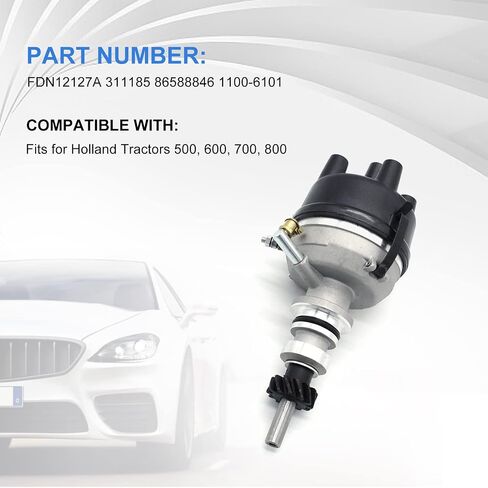 Tractor Distributor FDN12127A 86588846 Fits for Holland Tractors 500, 600, 700, 800 Series, for Ford Tractors 500, 600, 700, 800, 900, 501, 601, 701, 801 Engine Distributor Aftermarket Parts in Saudi Arabia