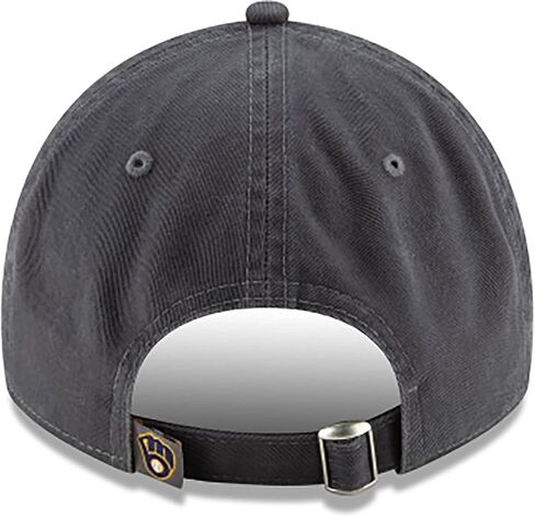 New Era Milwaukee Brewers Graphite Core Classic Twill 9TWENTY Adjustable Hat in Saudi Arabia