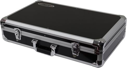 Odyssey KPT01SCSIL KROM Numark PT01 Scratch Turntable case with side compartment, Silver in Saudi Arabia