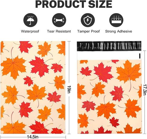 50Pcs Large Poly Mailers 14.5 x 19, Cute Shipping Bags for Small Business Clothing Mailers Poly Bags Poly Mailer Plastic Mailing Bags, Big Polymailers Package Bags Shipping Envelopes Mailers (Flower) in Saudi Arabia