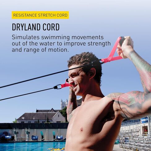 سلك FINIS Dryland - أربطة تمرين المقاومة لتحسين القوة والمرونة - أربطة تمدد مقاومة لجميع الأعمار والقدرات in Saudi Arabia