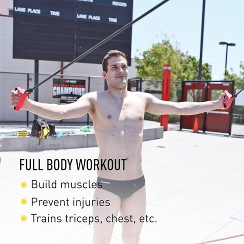 سلك FINIS Dryland - أربطة تمرين المقاومة لتحسين القوة والمرونة - أربطة تمدد مقاومة لجميع الأعمار والقدرات in Saudi Arabia