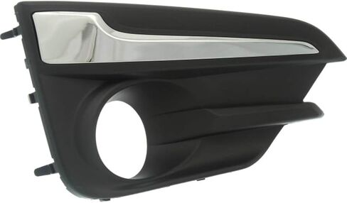 For Subaru Impreza Fog Light Cover 2017 2018 2019 Driver Side | Primed | Hatchback/Sedan | w/Chrome | DOT/SAE Compliance | SU1038113 | 57731FL050 in Kuwait