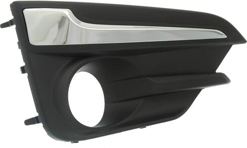 For Subaru Impreza Fog Light Cover 2017 2018 2019 Driver Side | Primed | Hatchback/Sedan | w/Chrome | DOT/SAE Compliance | SU1038113 | 57731FL050 in Kuwait