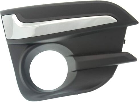 For Subaru Impreza Fog Light Cover 2017 2018 2019 Driver Side | Primed | Hatchback/Sedan | w/Chrome | DOT/SAE Compliance | SU1038113 | 57731FL050 in Kuwait