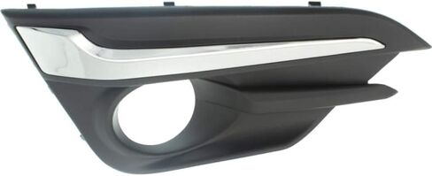 For Subaru Impreza Fog Light Cover 2017 2018 2019 Driver Side | Primed | Hatchback/Sedan | w/Chrome | DOT/SAE Compliance | SU1038113 | 57731FL050 in Kuwait